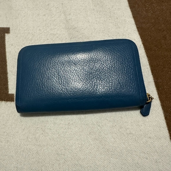 Authentic Blue Prada Wallet - Picture 2 of 5